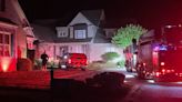 Firefighters battle blaze at Davidson home