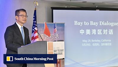 Hong Kong’s Paul Chan calls for more open exchanges between China, US bay areas