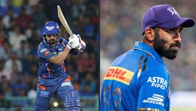 IPL Orange Cap, Purple Cap Latest Update After LSG vs MI: KL Rahul Jumps to 4th in Run-scoring Charts; Jasprit Bumrah Leads Wicket-taking...