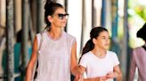 Suri Cruise spotted jogging in Central Park before dinner with Katie Holmes