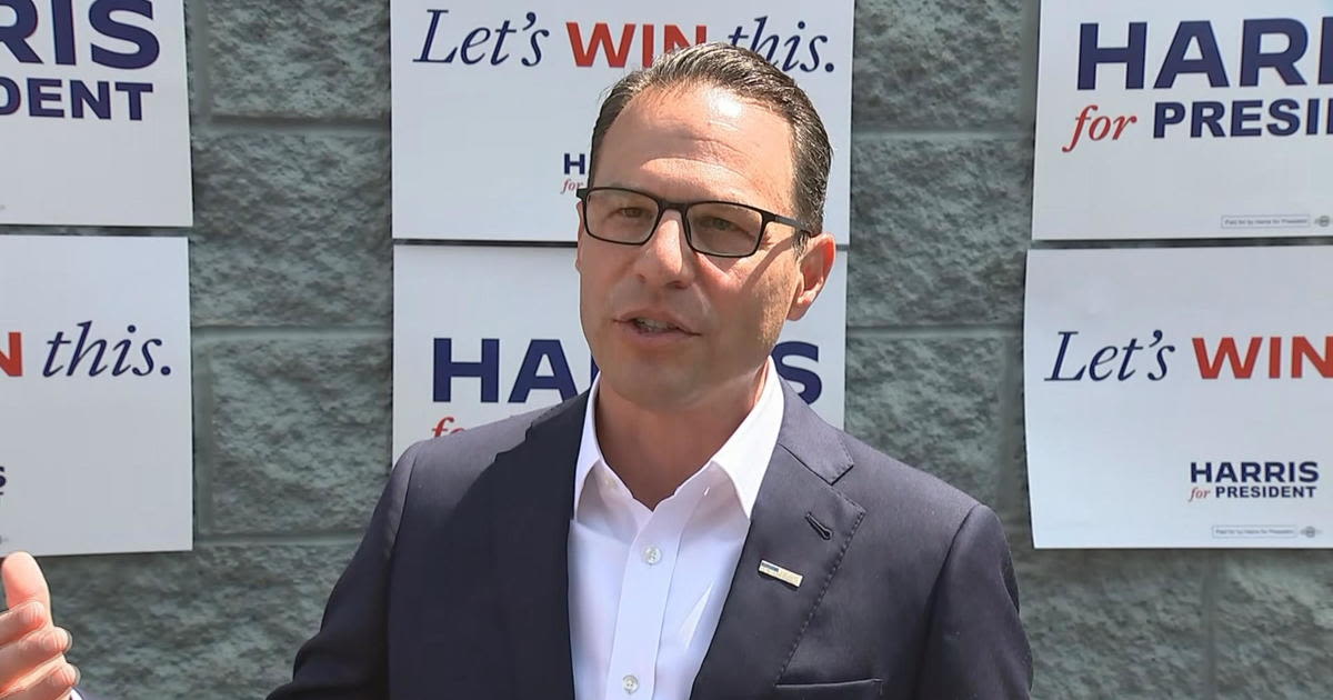 Josh Shapiro deflects when asked if Kamala Harris is vetting him as a VP running mate candidate