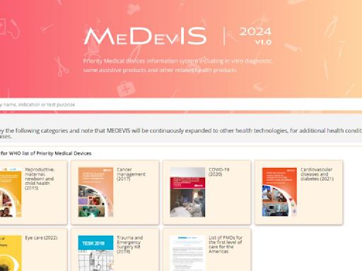 OMS presenta plataforma para impulsar el acceso a tecnologías médicas - Noticias Prensa Latina