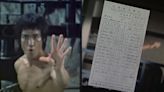 Here's what Bruce Lee’s training routine looked like