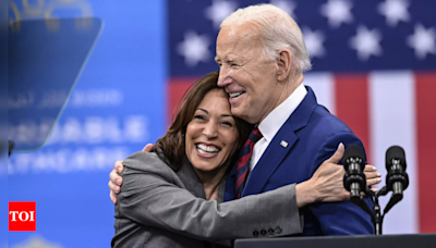 'I'm not going anywhere': Biden pledges campaign support for Harris after stepping down from 2024 race - Times of India