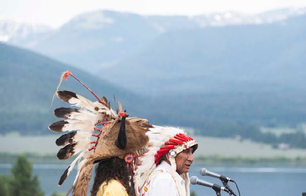 Tribes honor the birth of a rare white buffalo calf in Yellowstone and reveal its name: Wakan Gli