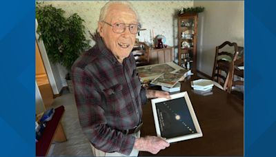 105-year-old eclipse chaser excited to add 13th to his list, has advice