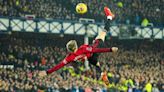 Alejandro Garnacho's 'incredible' overhead kick for Manchester United already tipped as goal of the season winner