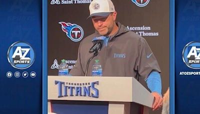 Titans HC Brian Callahan gives an update on Rookie DT T'Vondre Sweat