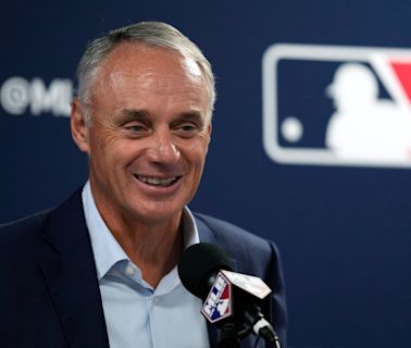 MLB commissioner: Robot home plate umpires not likely in 2025 season
