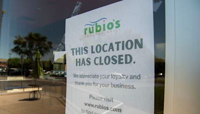 Rubio’s Coastal Grill permanently closed 48 restaurants, including Stockton location