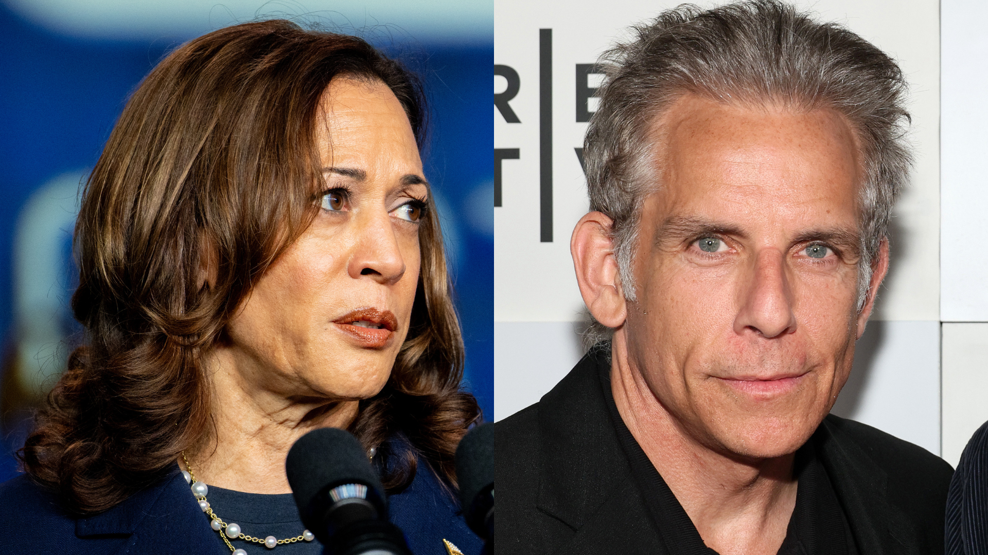 Ben Stiller Jokes “I Wish I Was Black” At Kamala Harris Fundraiser