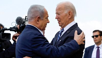 Prime Minister Benjamin Netanyahu heads to Washington, says Israel will remain key US ally whoever replaces Joe Biden