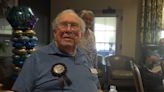 'People like Tom are rare': Surprise WWII vet celebrates 100th birthday with stories only he can tell