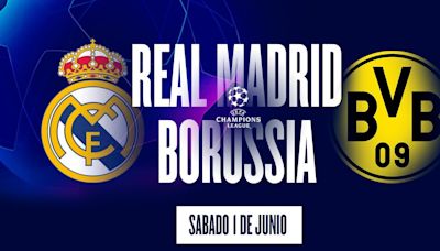 ¿Qué canal de TV transmite Real Madrid vs. Borussia Dortmund, por la final de la Champions League?