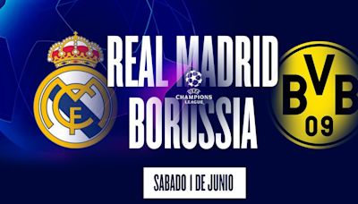 Real Madrid vs. Borussia Dortmund, por la final de la Champions League: hora, cómo ver y formaciones