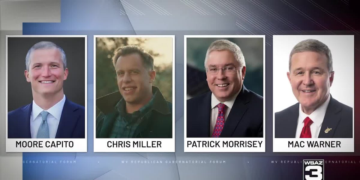 Morrisey leads in latest MetroNews republican gubernatorial governor’s race poll