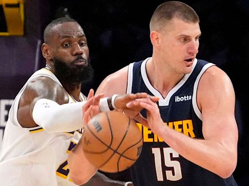 Shaq tells Nuggets star Nikola Jokic he didn't deserve MVP award during live interview: 'No disrespect to you'