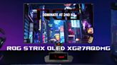 ASUS Unveils ROG STRIX OLED XG27AQDM, The World's First Glossy WOLED Gaming Monitor: 26.5" QHD & 240Hz