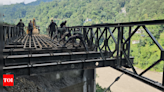 Video: Army builds 70-foot bridge in 3 days in flood-hit Sikkim - Times of India