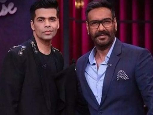 Karan Johar and Ajay Devgn on their past conflict: "It's a very short life, just move on | Hindi Movie News - Times of India