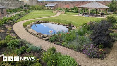Cresswell Hall's 'lost' walled garden restored