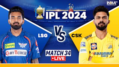 LSG vs CSK IPL 2024 Live Score: Lucknow Super Giants look for turnaround against reviving Chennai Super Kings