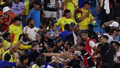 Semifinal entre Colombia y Uruguay de la Copa América termina en fuerte riña