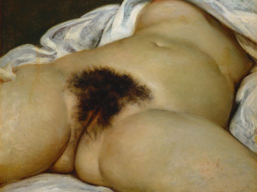 Artist and Protestors Tag Gustave Courbet’s ‘Origin of the World’ with the Words ‘Me Too’