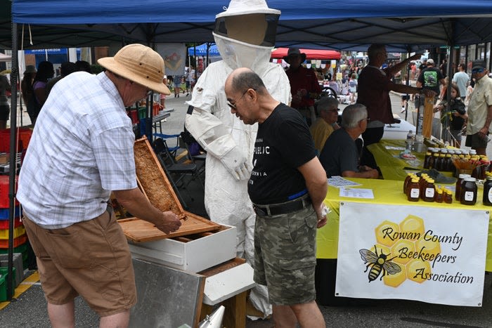 The great outdoors: Farmers Day vendors encourage getting outside - Salisbury Post