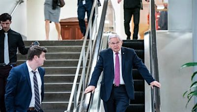 Menendez Lawyers Cite ‘Traumatic’ History to Explain His Cash Stockpile