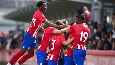 El cadete del Atlético golea al Madrid y logra el quinto título de Liga para La Academia