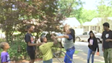 Siblings use mowing lawns to stay out of trouble and help their community