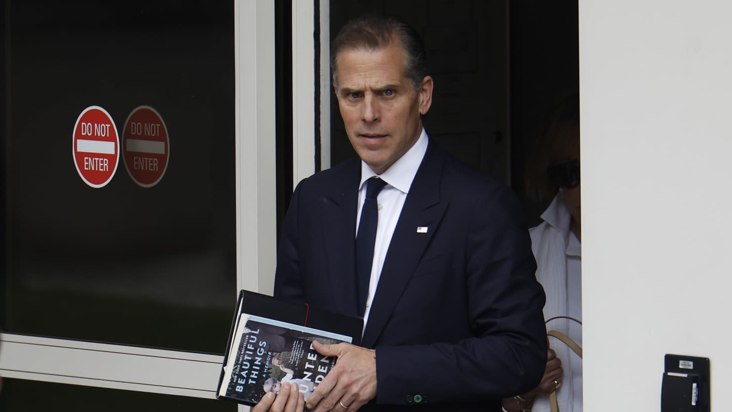 Hunter Biden Wipes Away Tears as His Daughter Takes the Stand