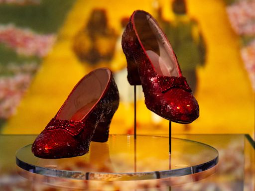 Dorothy’s ruby slippers are going back on display at the Academy Museum