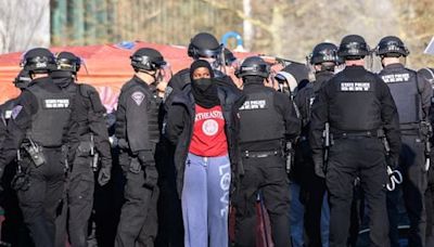 See photos of protests and arrests at Northeastern University - The Boston Globe