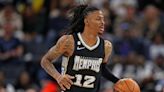 Ja Morant practices with Grizzlies teammates; head coach Taylor Jenkins hopeful for Wednesday return