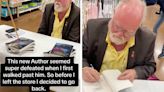 An author's book sales soared after a TikTok video of him looking 'defeated' at a book signing went viral