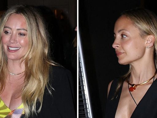 Girls' Night Out! Hilary Duff and Nicole Richie Celebrate Their Birthdays Together With Dinner Date in Beverly Hills: Photos