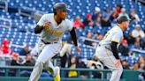 The Pirates use a 4-run first inning to beat the Nationals 7-4 and improve to 6-1