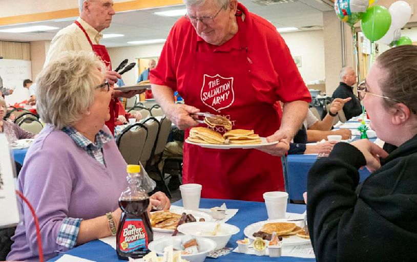 Pancake Day to benefit Salvation Army of Goshen