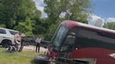 Charter bus carrying 40 people crashes on I-59 NB, 3 taken to hospital