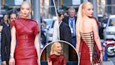 Anya Taylor-Joy bares her bum in laced-up leather corset dress for ‘Late Show’ appearance