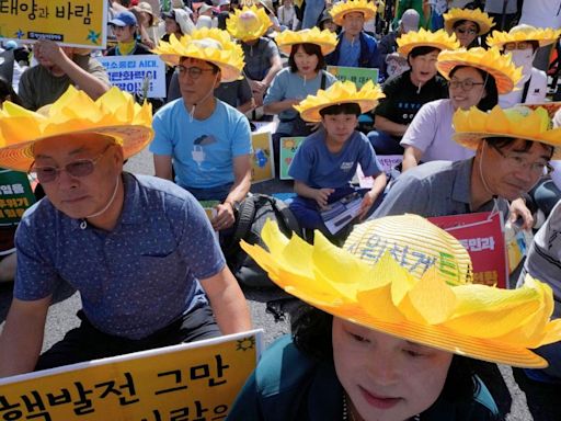 Bebés ponen una demanda a Corea del Sur por el clima en Asia Oriental