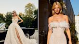 Wedding-dress trends you'll see everywhere in 2023, from feathers to thigh-high slits