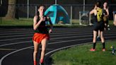Reading and Jonesville compete in the Big 8 championship meet