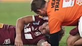 Sufrió un escalofriante tackle, quedó inconsciente y tuvo un gesto con su hija en el campo que emocionó a los fanáticos