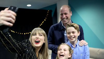 Princess Charlotte at Taylor Swift compared to Prince William goes viral