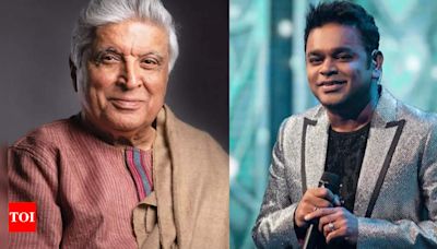 Javed Akhtar recalls AR Rahman's flexibility during 'Sapnay': 'He doesn't impose anything on his singers and lyricists' | Hindi Movie News - Times of India