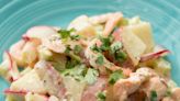 Shrimp, salmon are the stars of this potato salad, which is perfect for a picnic or brunch