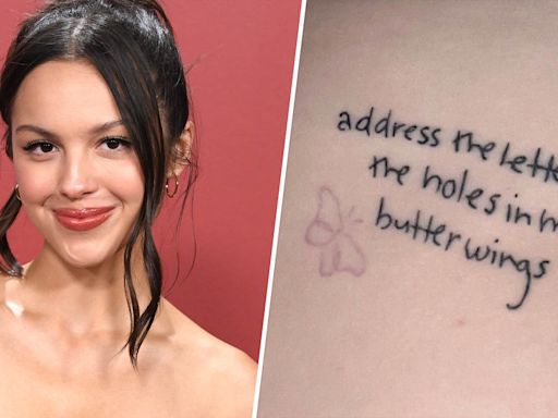 Olivia Rodrigo responds to fan who got a lyric tattooed with a major typo